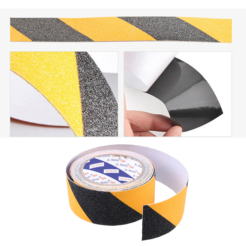 Floor marking Yellow and Black - Rubber